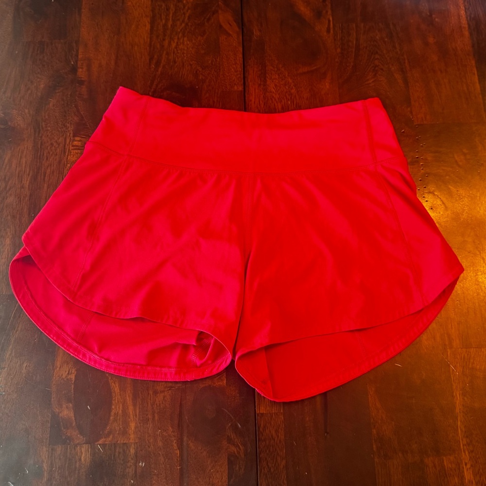 Lululemon speed up lined short 4”